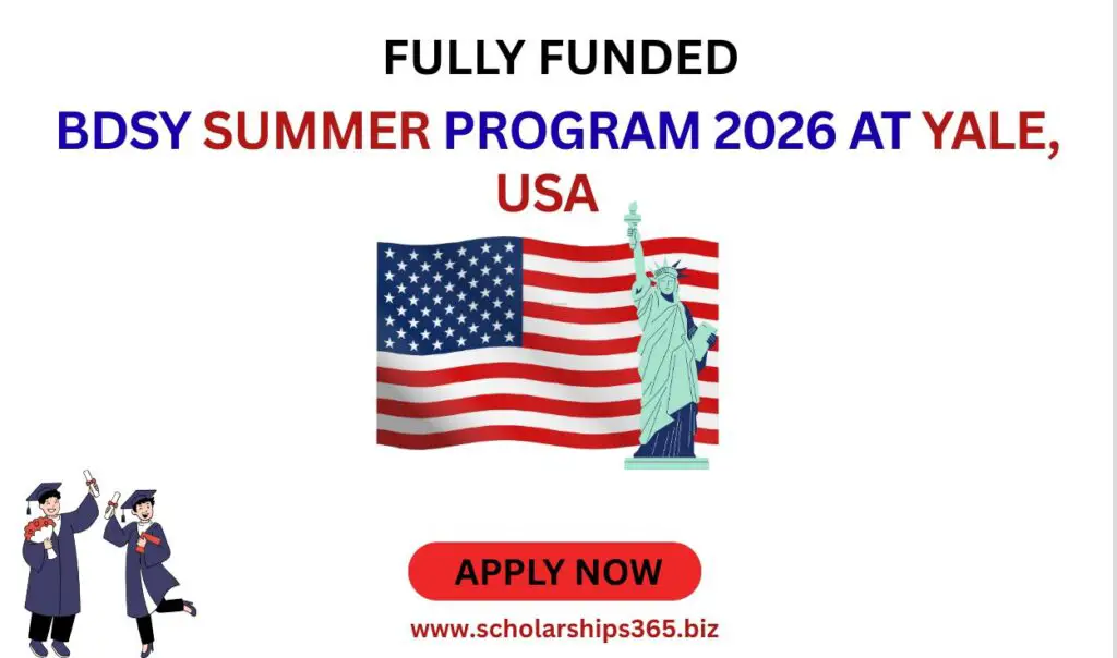 (Fully Funded) BDSY Summer Program 2026 at Yale, USA