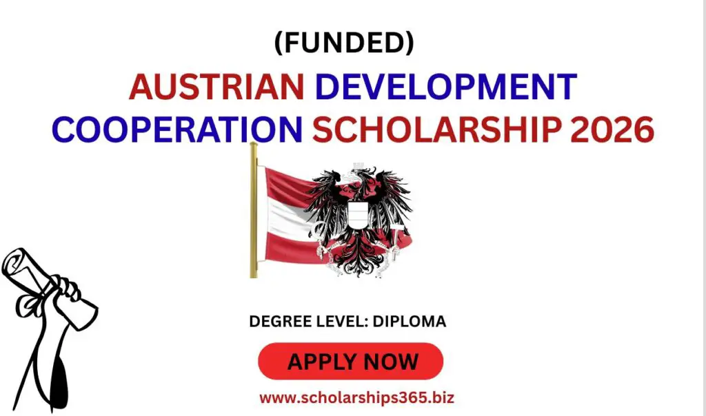 Austrian Development Cooperation (Funded) Scholarship 2026