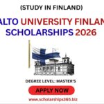 (Study in Finland) Aalto University Finland Scholarships 2026