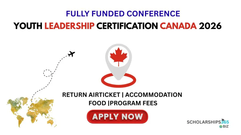 (Fully Funded Conference) Youth Leadership Certification Canada 2026