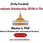 SIIT Graduate (Fully Funded) Scholarship 2026 in Thailand