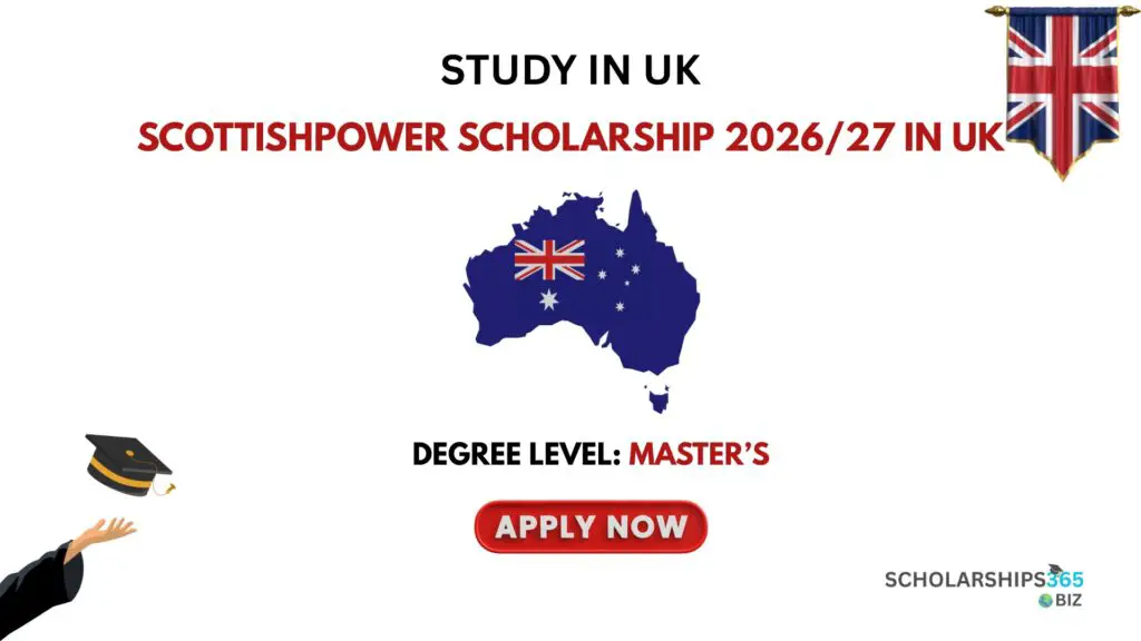 ScottishPower Scholarship 2026/27 in UK (Funded)