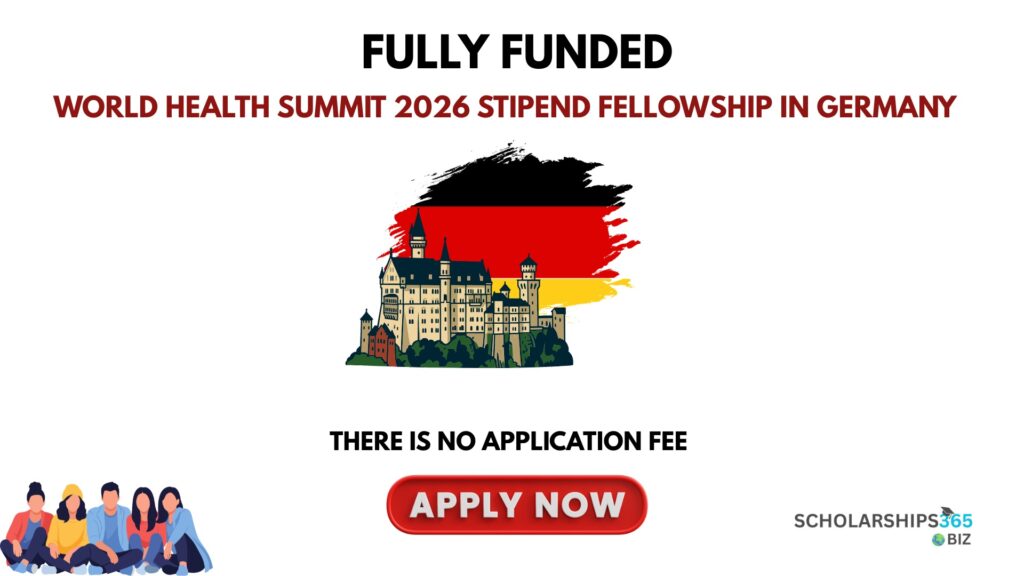 World Health Summit 2026 Stipend Fellowship in Germany (Fully Funded)