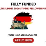 World Health Summit 2026 Stipend Fellowship in Germany (Fully Funded)