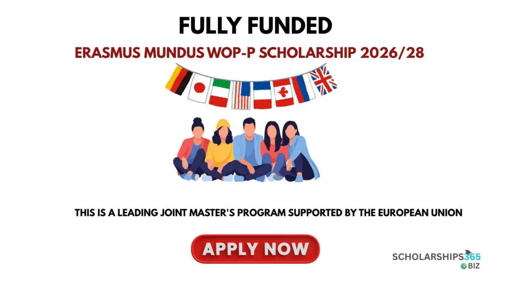 Erasmus Mundus WOP-P Scholarship 2026/28 (Fully Funded)