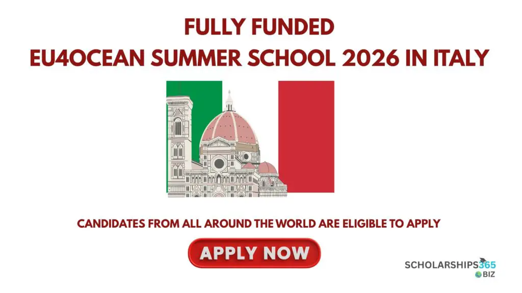 EU4Ocean Summer School 2026 in Italy (Fully Funded)