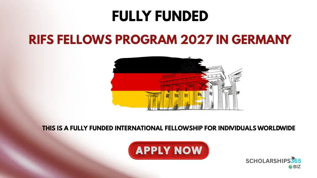 RIFS Fellows Program 2027 in Germany (Fully Funded)