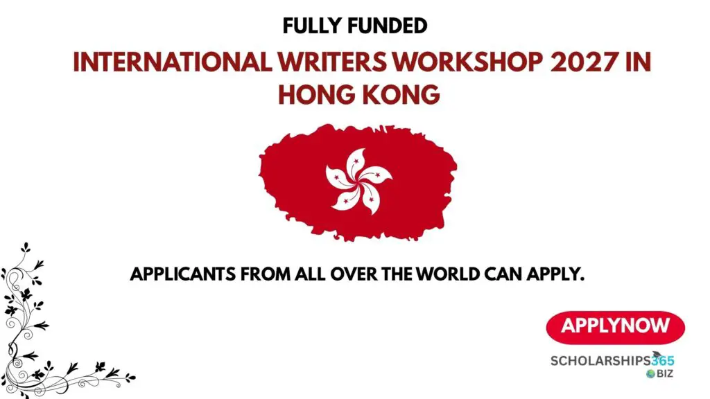International Writers Workshop 2027 in Hong Kong (Fully Funded)