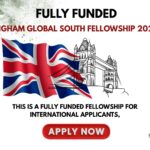 Birmingham Global South Fellowship 2026/27, UK (Fully Funded)