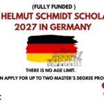 DAAD Helmut Schmidt Scholarship 2027 in Germany (Fully Funded)