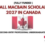 McCall MacBain Scholarship 2027 in Canada (Fully Funded)