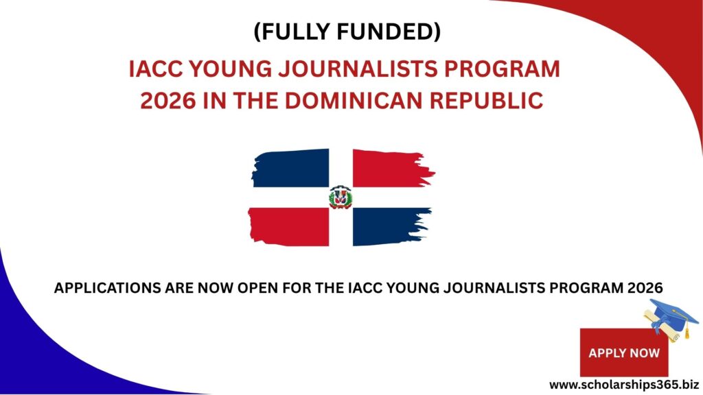 IACC Young Journalists Program 2026 in the Dominican Republic (Fully Funded)