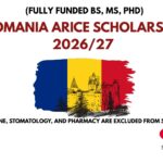 Romania ARICE Scholarship 2026/27 (Fully Funded BS, MS, PhD)