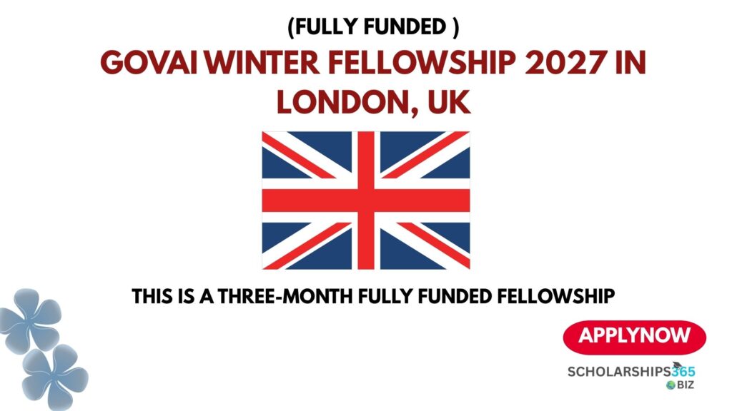 GovAI Winter Fellowship 2027 in London, UK (Fully Funded)