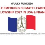 Yale Emerging Climate Leaders Fellowship 2027 in USA & France (Fully Funded)
