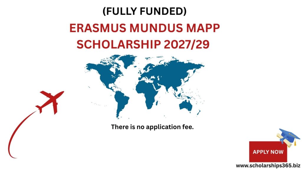 Erasmus Mundus MAPP Scholarship 2027/29 (Fully Funded)