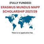 Erasmus Mundus MAPP Scholarship 2027/29 (Fully Funded)