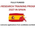 CRG Research Training Program 2027 in Spain (Fully Funded)