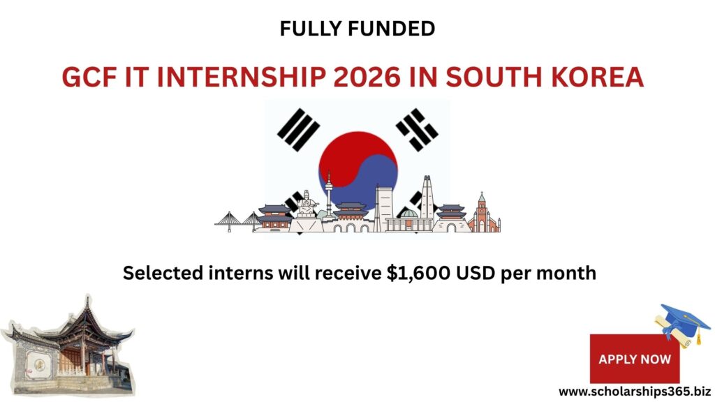 GCF IT Internship 2026 in South Korea (Fully Funded)
