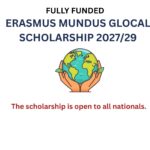 Erasmus Mundus GLOCAL Scholarship 2027/29 (Fully Funded)
